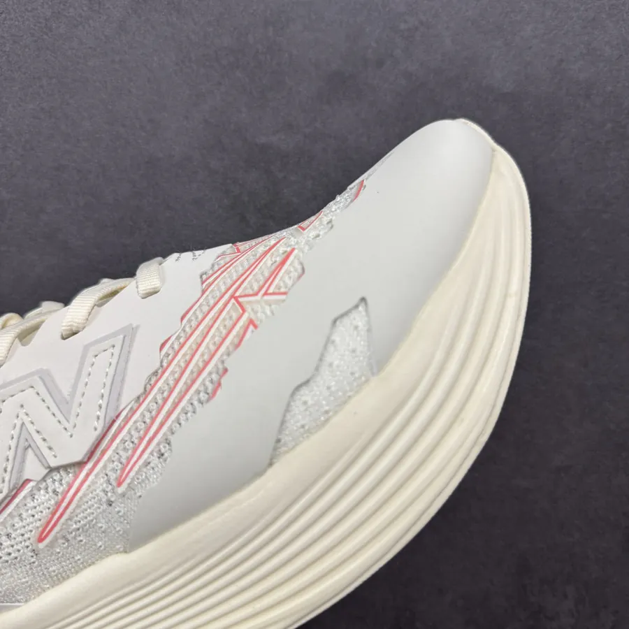 Stone Island x NBFuelCell RC Elite V2 Angora Mars Red Lightweight Low Top Running Shoes