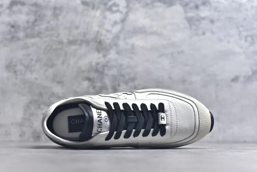 CHA25 Low Top Sneaker Retro Style, Custom Calfskin