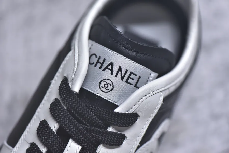 CHA NE25 Low Top Sneakers with Custom Calfskin
