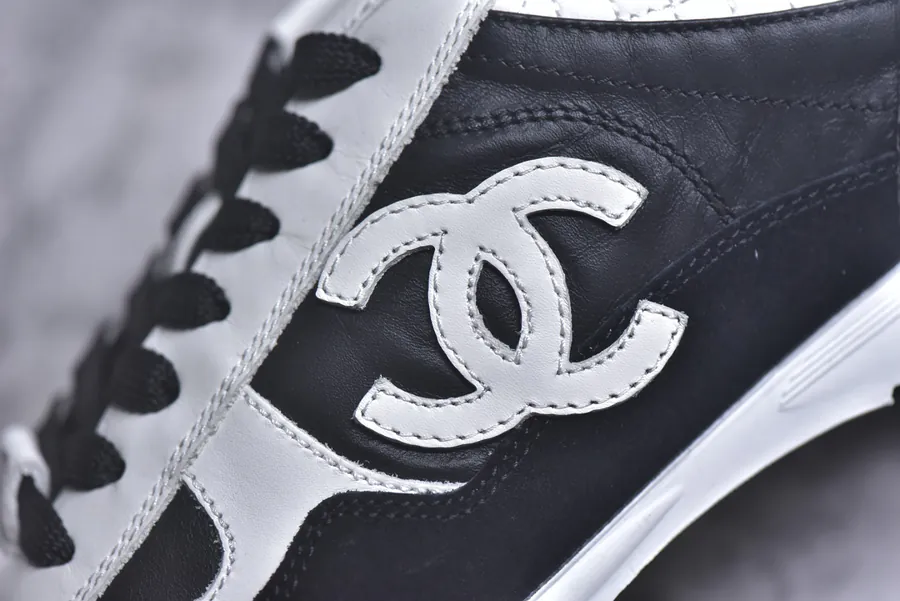 CHA NE25 Low Top Sneakers with Custom Calfskin