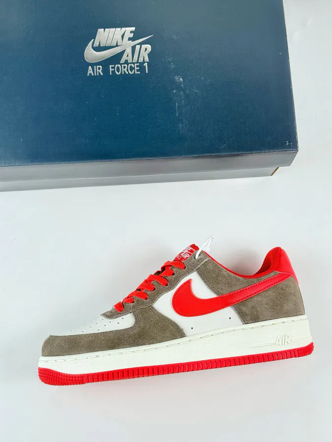Nike Air Force 1 Low 07 Brown Red