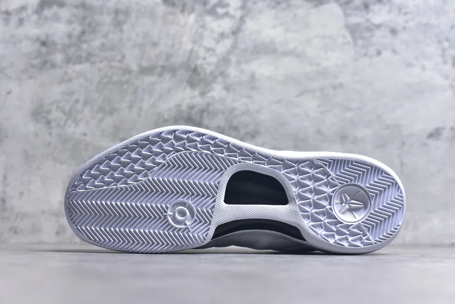 NK Zoom Kobe Ⅷ System Basketball Shoes Pure White Calfskin