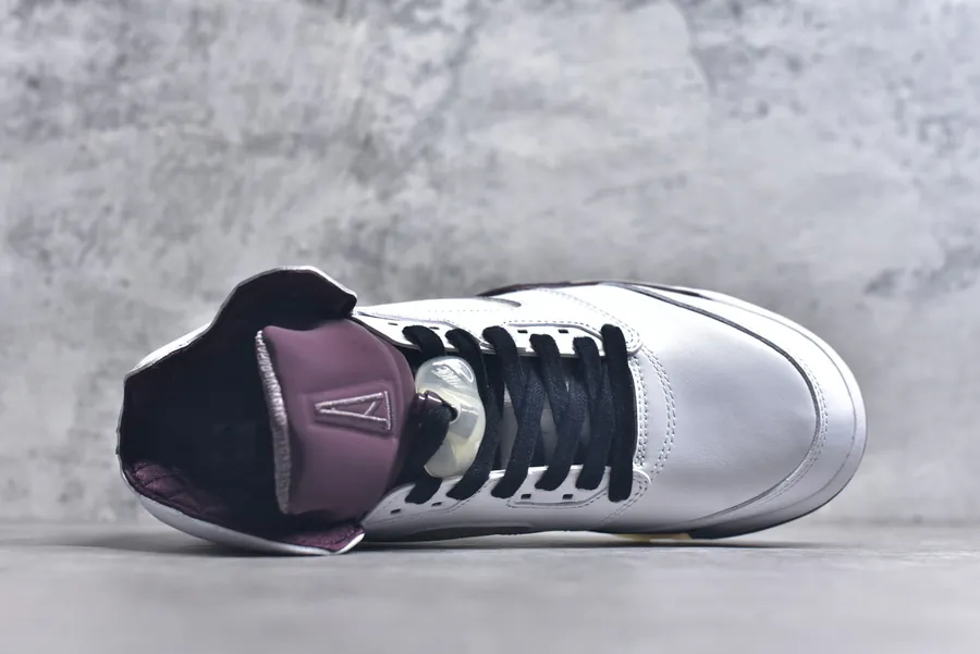Ma Maniére x Air Jordan AJ5 Burgundy Crush