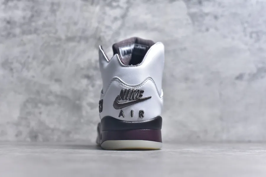 Ma Maniére x Air Jordan AJ5 Burgundy Crush