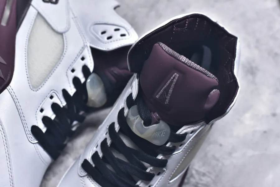 Ma Maniére x Air Jordan AJ5 Burgundy Crush