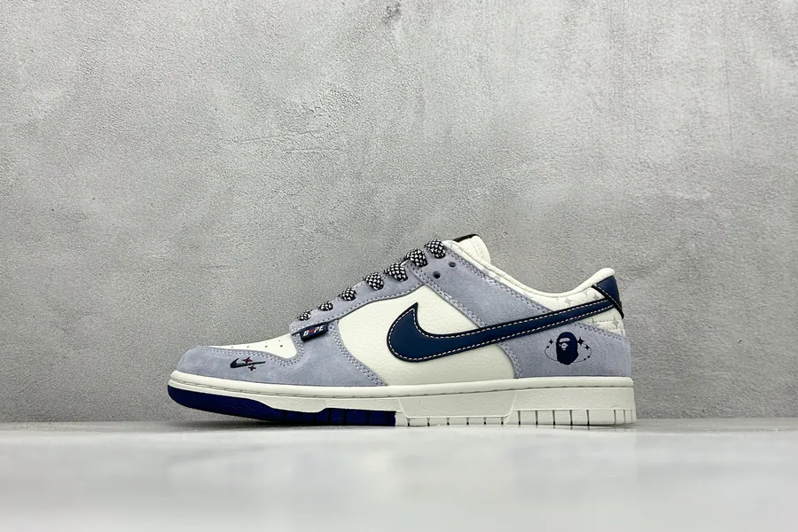 NK SB Dunk Low Bape Customized Low Top Sneakers