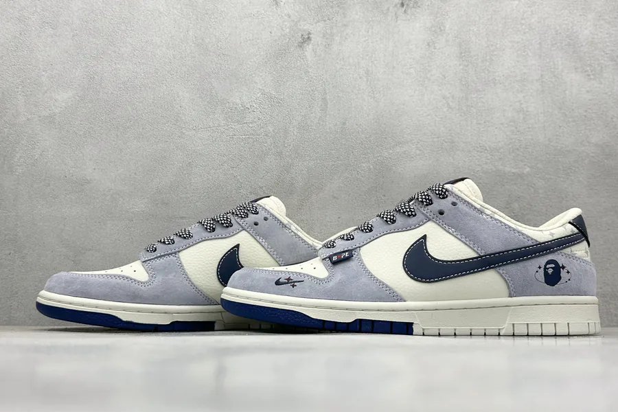 NK SB Dunk Low Bape Customized Low Top Sneakers