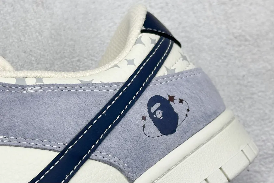 NK SB Dunk Low Bape Customized Low Top Sneakers