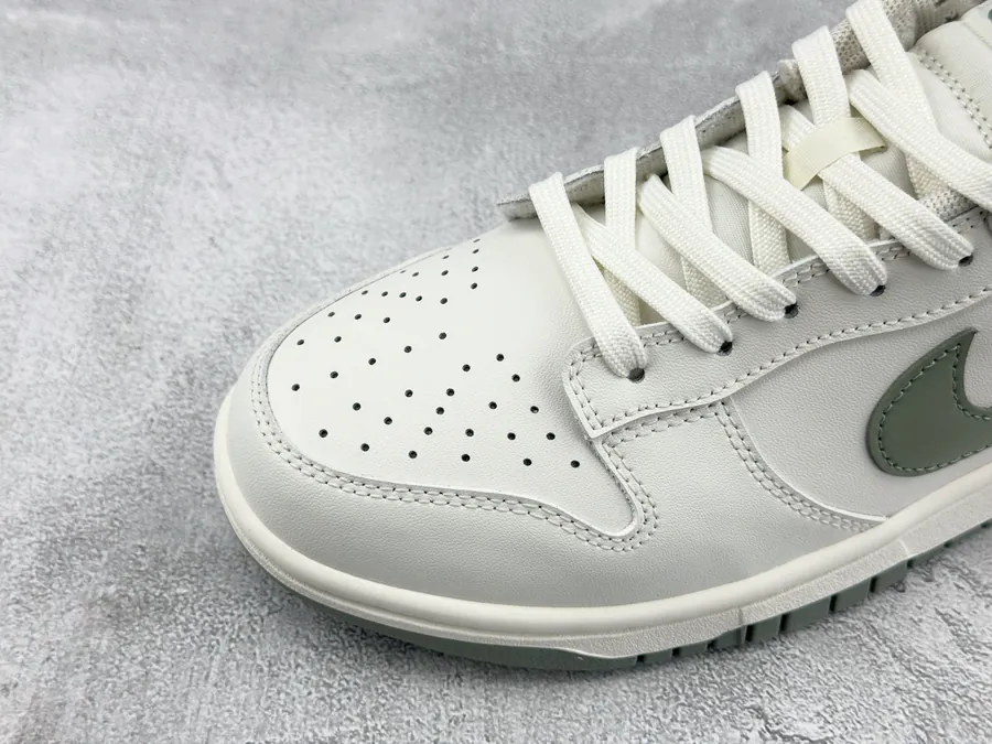 Nike Dunk Heart of Hope in Ivory and Green