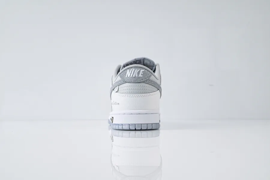 NK Dunk Low Limited Edition in Grained Calfskin