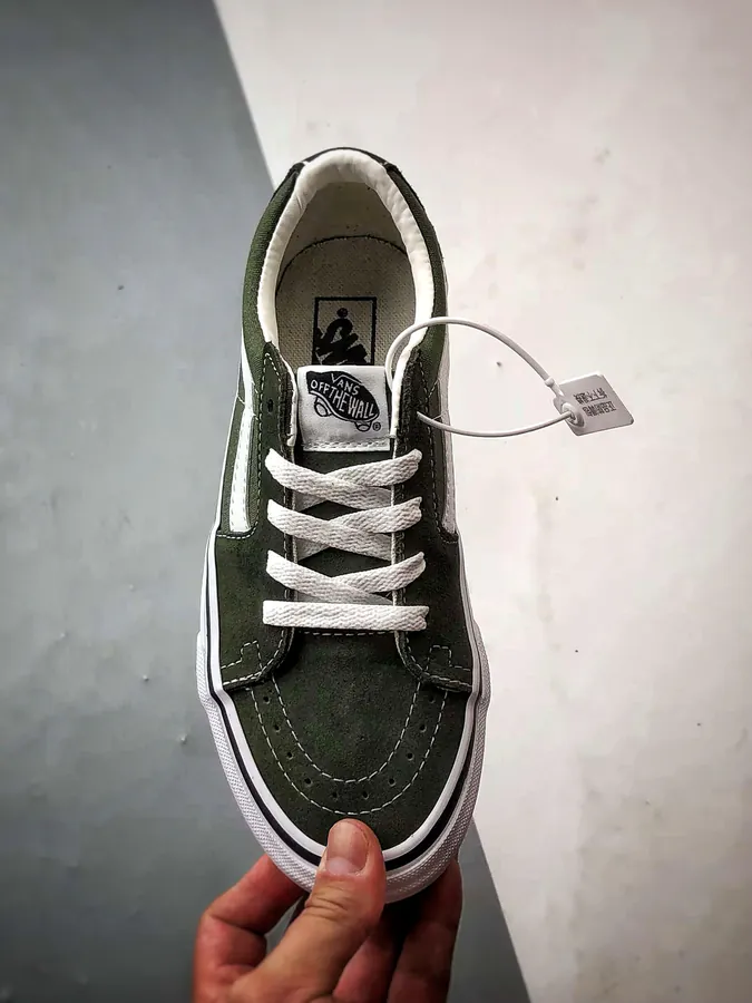 Vans SK8 Low Green Canvas Sneaker