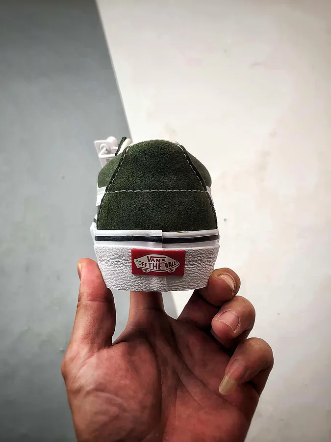 Vans SK8 Low Green Canvas Sneaker