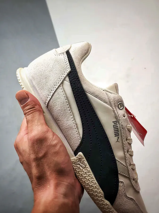 Bella Donna Loni White and Black Retro Sneaker