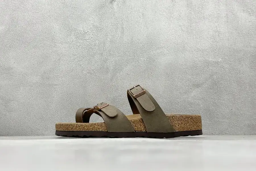 Birkenstock Milano Neutral Softwood Sandals