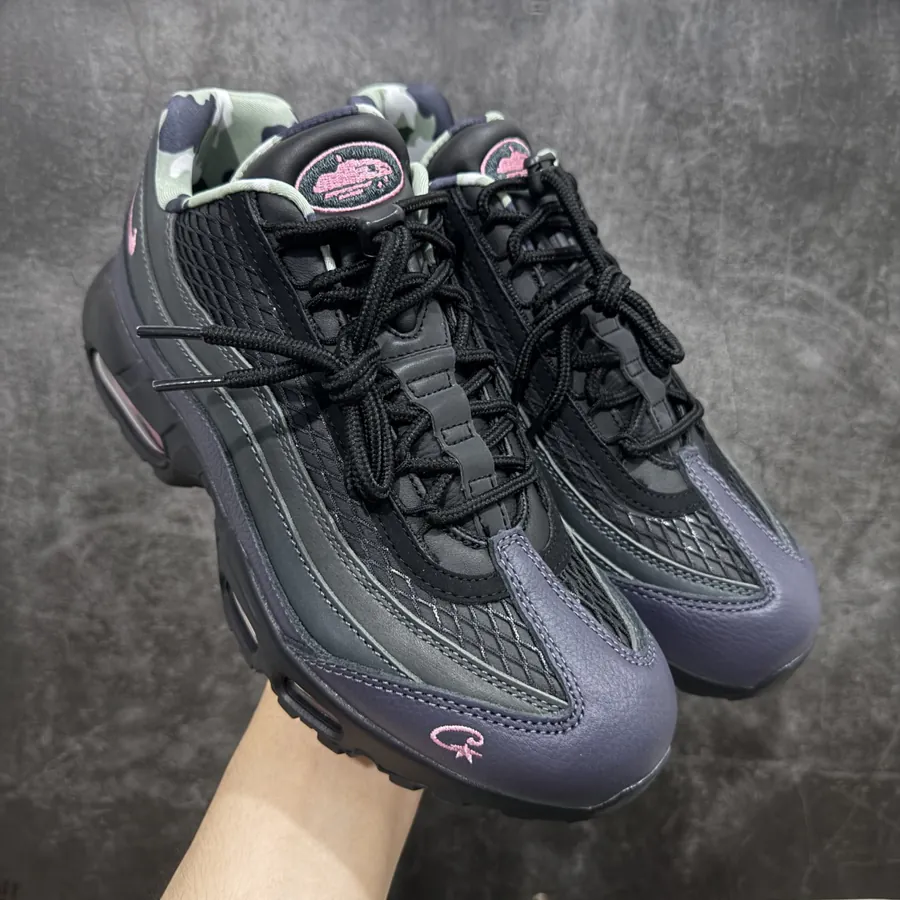 Nike Air Max 95 Retro Cushion Running Shoes Green Version