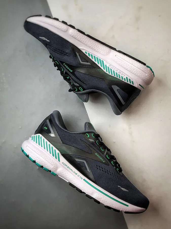 Brooks Glycerin 19 Gray Green, Classic Running Shoes