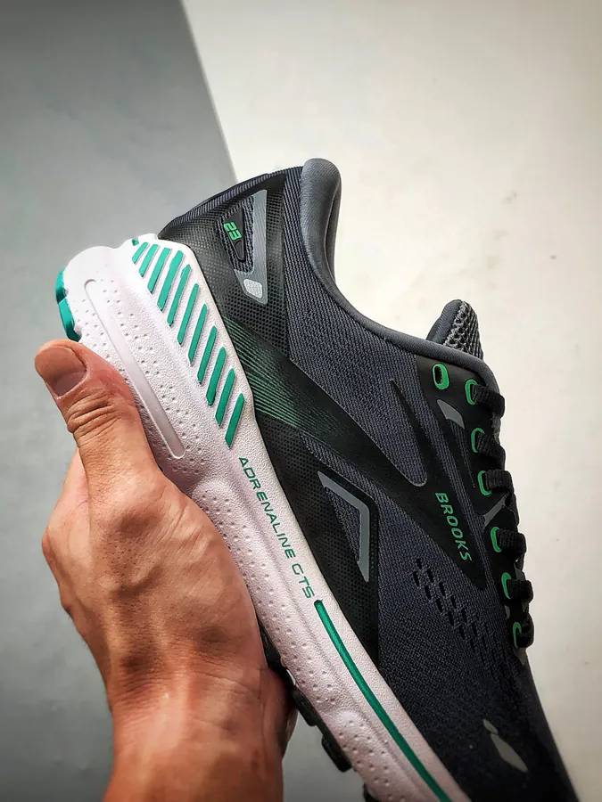 Brooks Glycerin 19 Gray Green, Classic Running Shoes