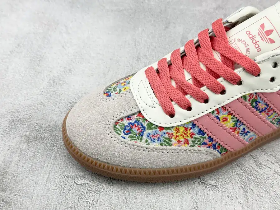 Liberty London x adidas Originals Samba OG in Gray Pink