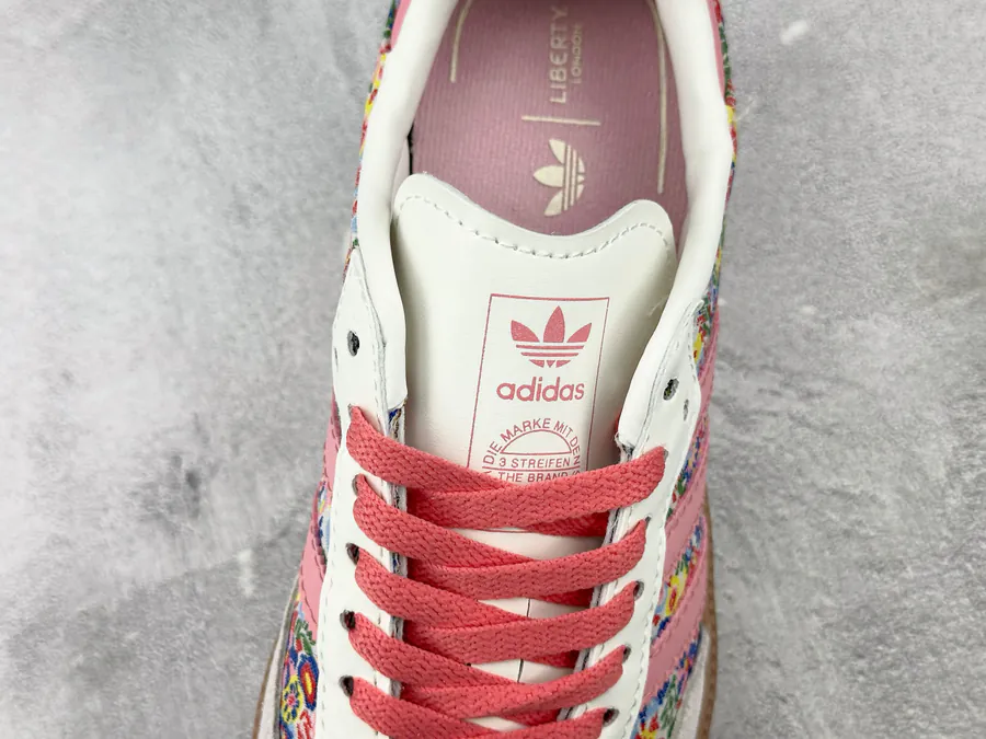 Liberty London x adidas Originals Samba OG in Gray Pink