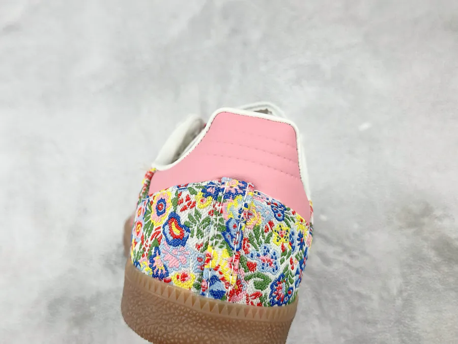 Liberty London x adidas Originals Samba OG in Gray Pink