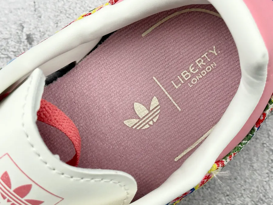 Liberty London x adidas Originals Samba OG in Gray Pink
