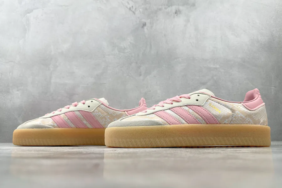 Adidas SAMBA in Pink Flower