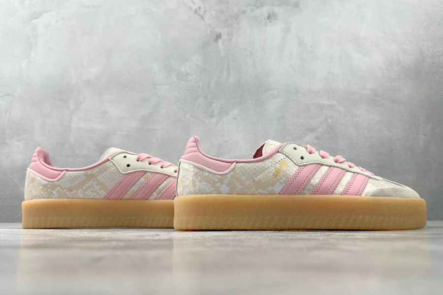 Adidas SAMBA in Pink Flower