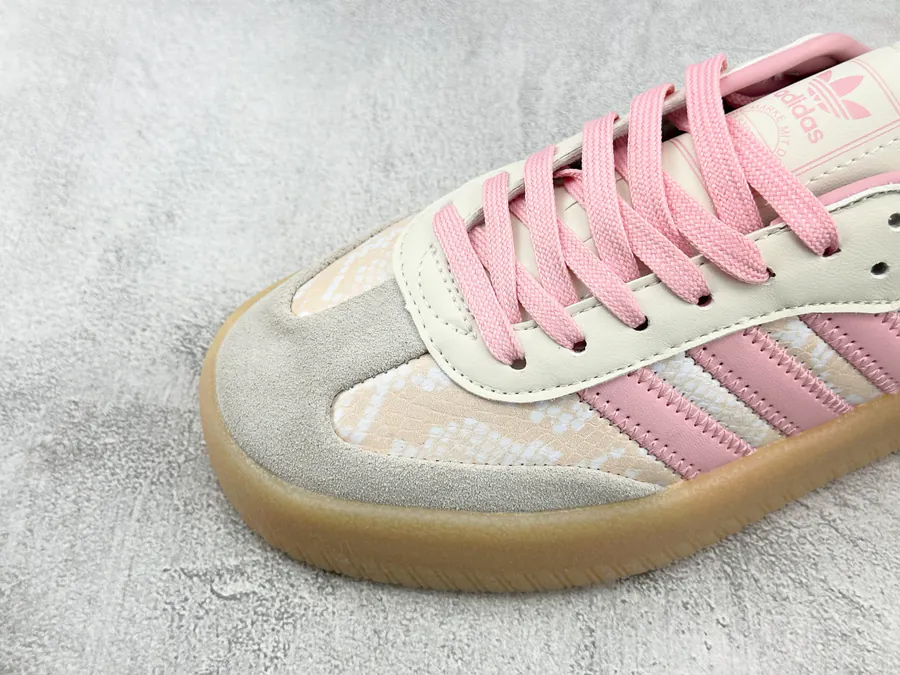 Adidas SAMBA in Pink Flower Print