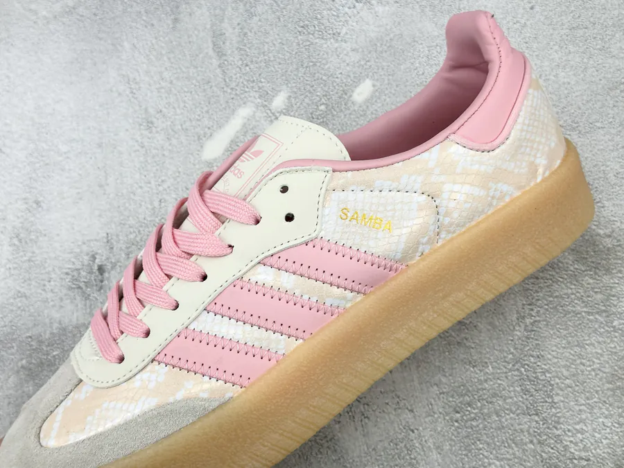 Adidas SAMBA in Pink Flower Print