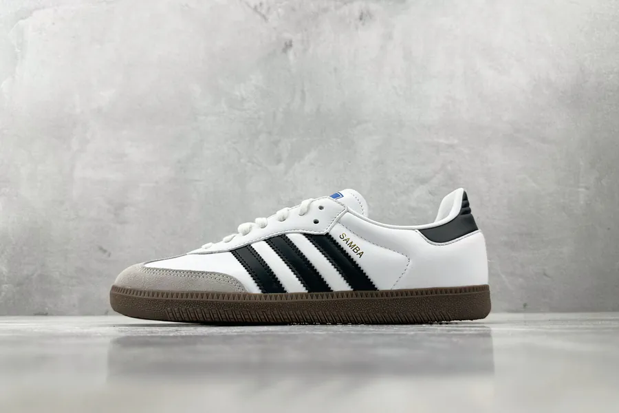 Adidas Originals Samba OG in Black, White, and Gray