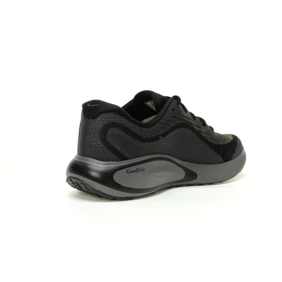 Nike Journey Run All Black Lightweight Running Shoes with Comfortable Cushioning