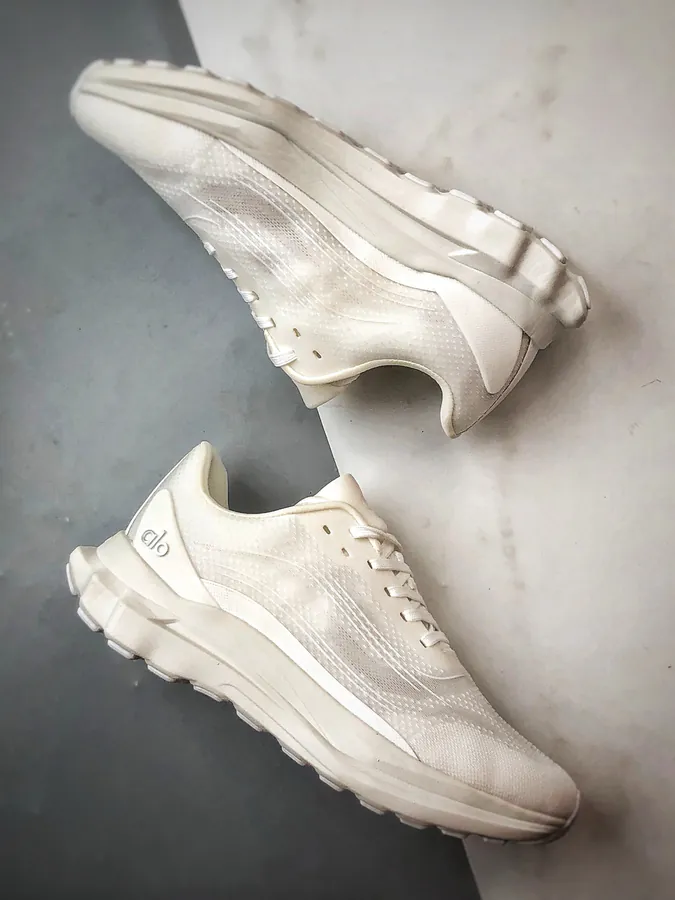 ALO Yoga Alo Runner White Running Shoes