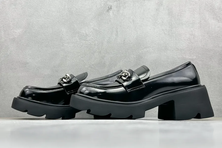 GGCC College Style Oxford Shoes Retro British Aesthetic