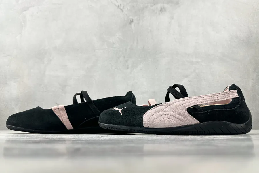 PUMA Speedcat Ballet in Black Pink