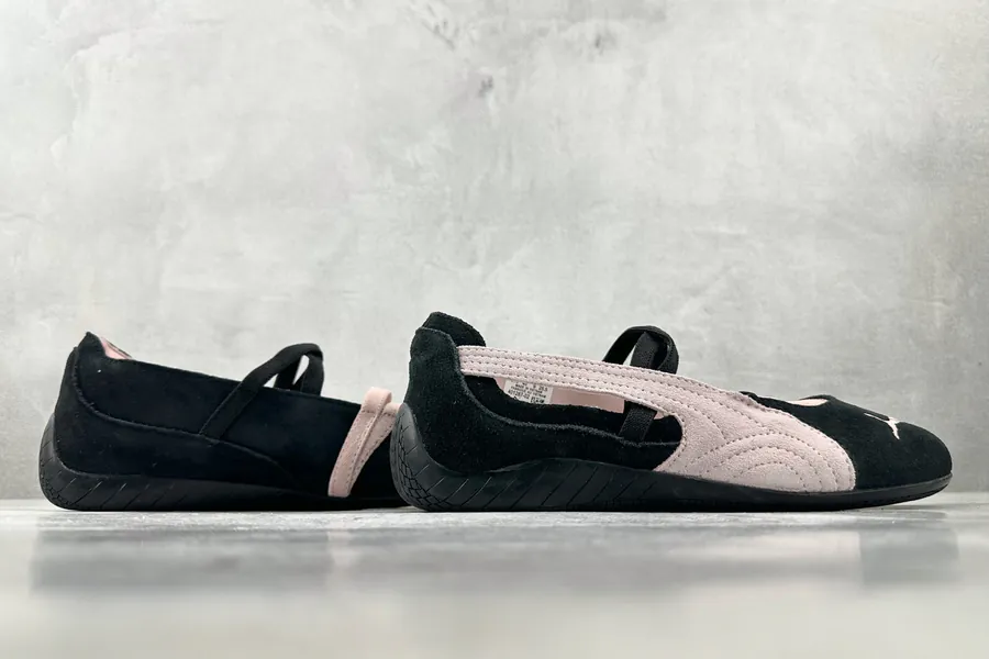 PUMA Speedcat Ballet in Black Pink