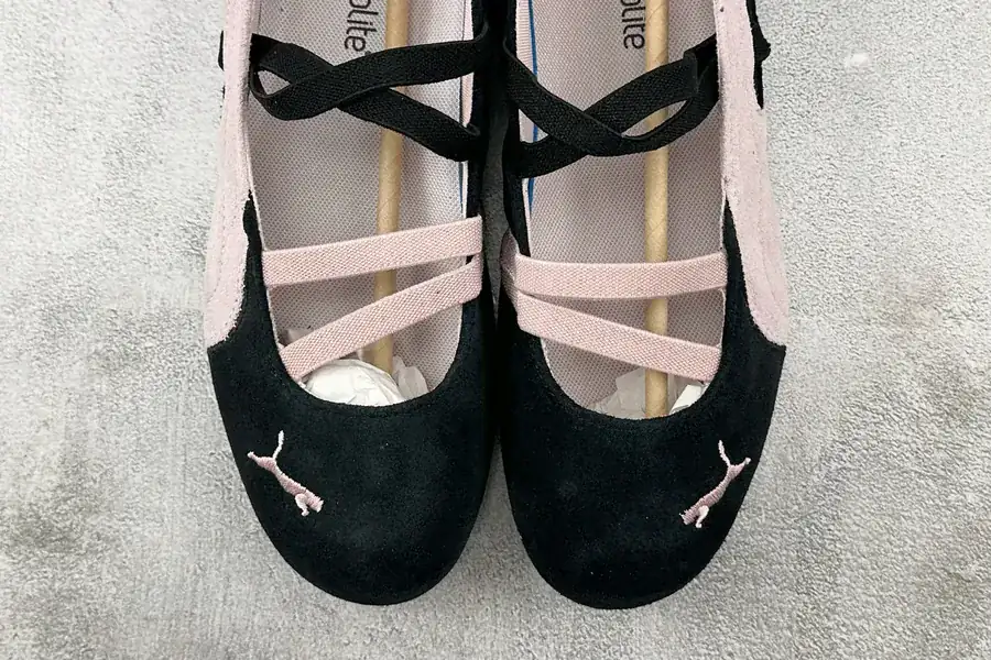 PUMA Speedcat Ballet in Black Pink