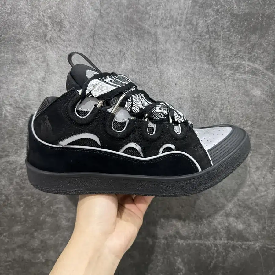 LANVIN Curb Sneakers Premium Edition, Classic Color, Original Material