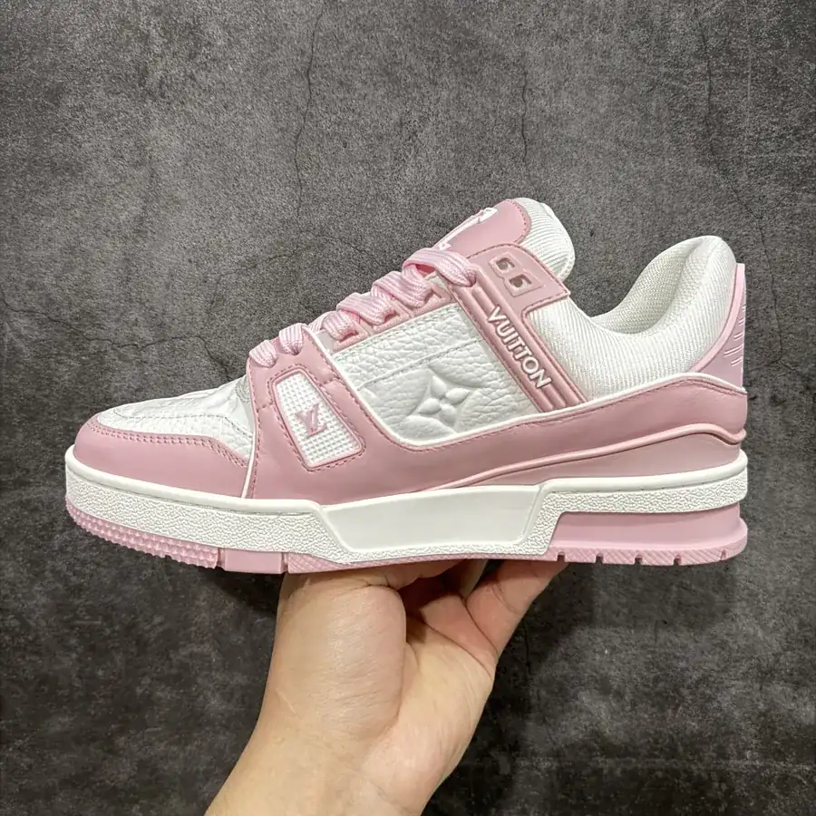 LV Trainer Premium Quality with Grained Calfskin