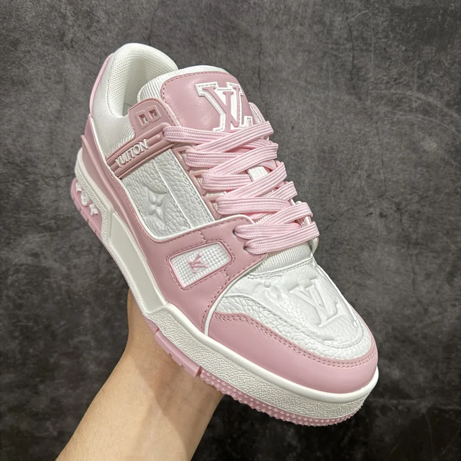 LV Trainer Premium Quality with Grained Calfskin