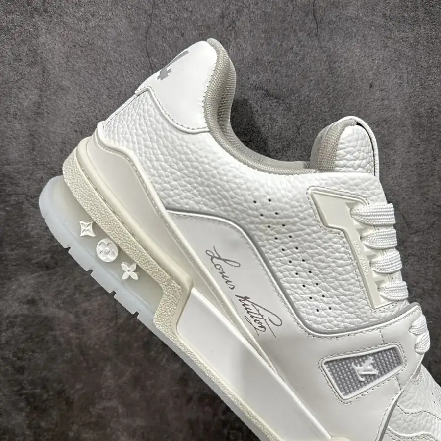 LV Trainer White Cement, Semi Handmade