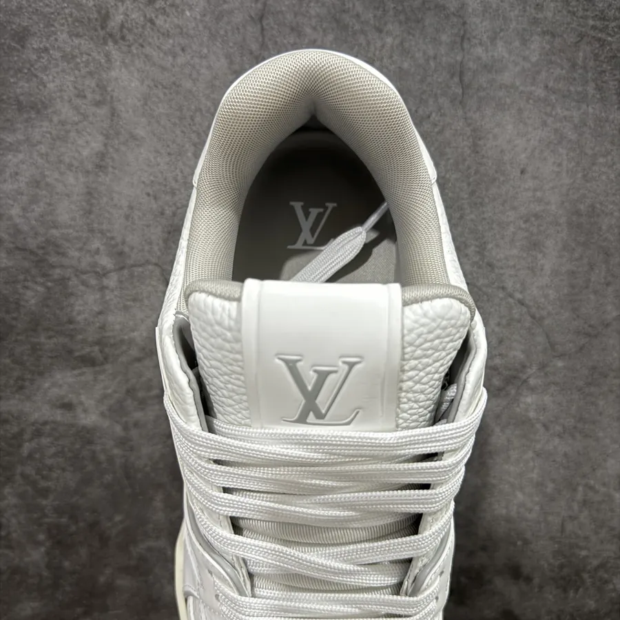 LV Trainer White Cement, Semi Handmade