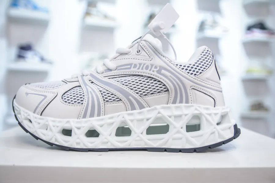 Dior x Kaws B35 NXT Sneaker 3D Printed Sole, Retro Millennial Aesthetic