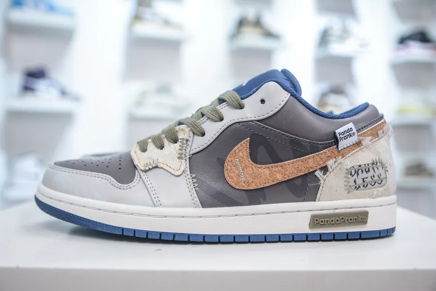 Air Jordan 1 LOW Panda Prank by 240CX