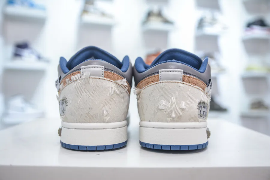Air Jordan 1 LOW Panda Prank by 240CX