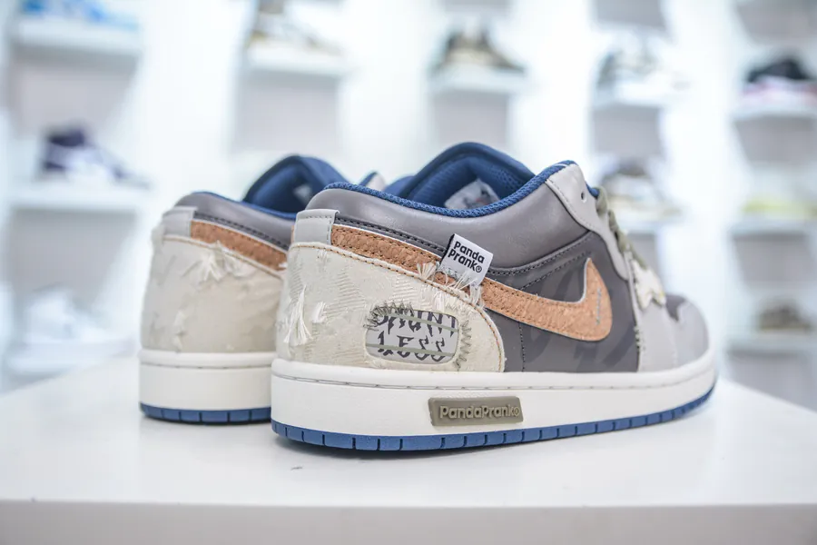 Air Jordan 1 LOW Panda Prank by 240CX
