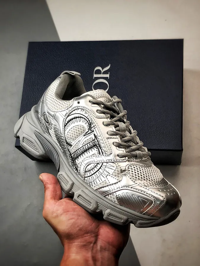 DIO Cono Series Grey Silver Sneaker