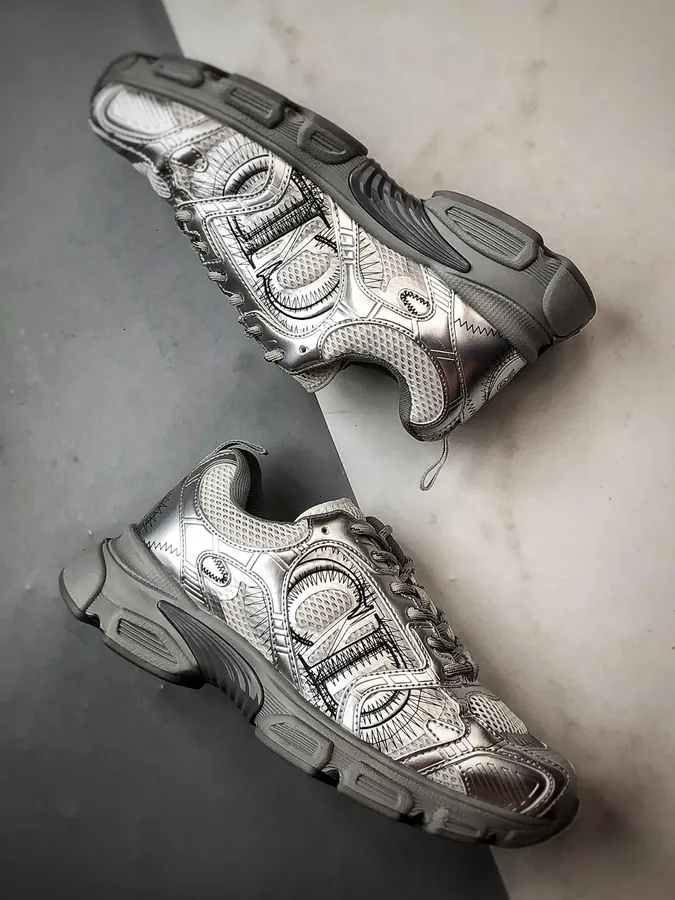 DIO Cono Series Grey Silver Sneaker