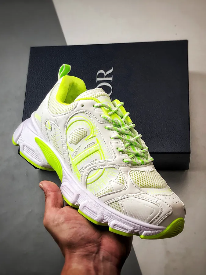 DIO Cono Series White Green Sneaker