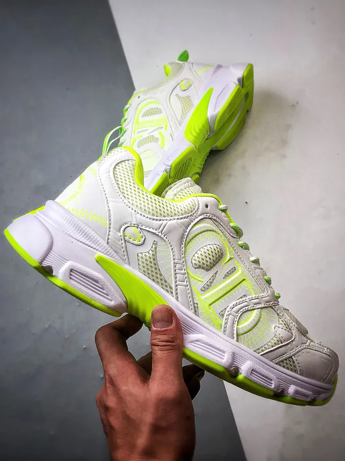 DIO Cono Series White Green Sneaker