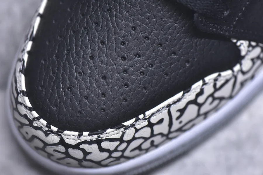 Air Jordan 1 Low Black Cement Low Top Cultural Sneaker